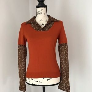 Nine West sweater blouse